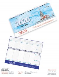 DT-71 Haftalık Masa Takvimi