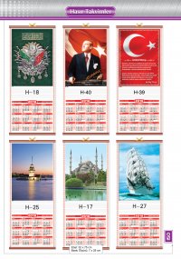PROMOSYON HASIR TAKVİMLER